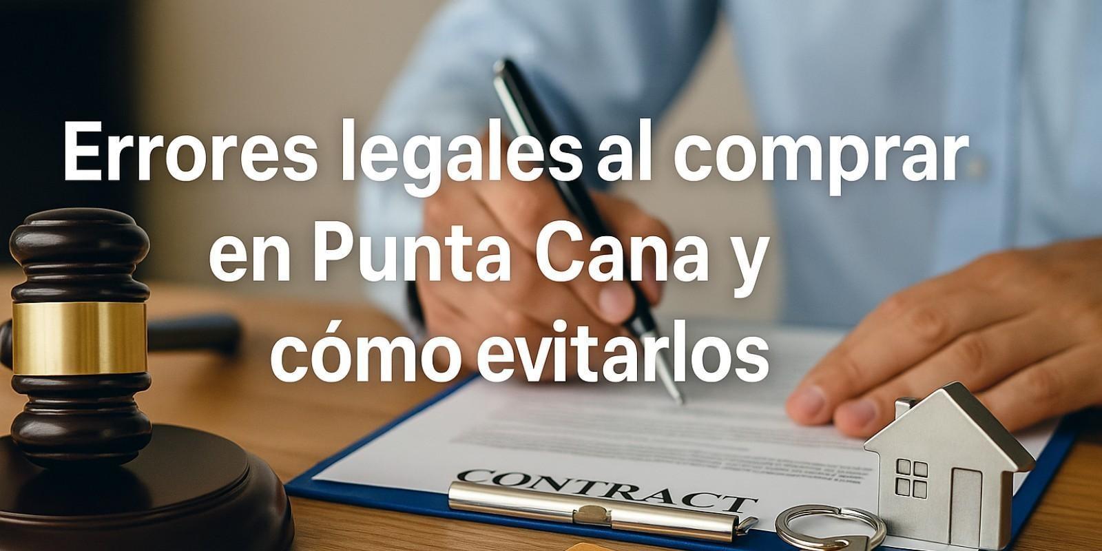 Errores legales al comprar en Punta Cana y cómo evitarlos