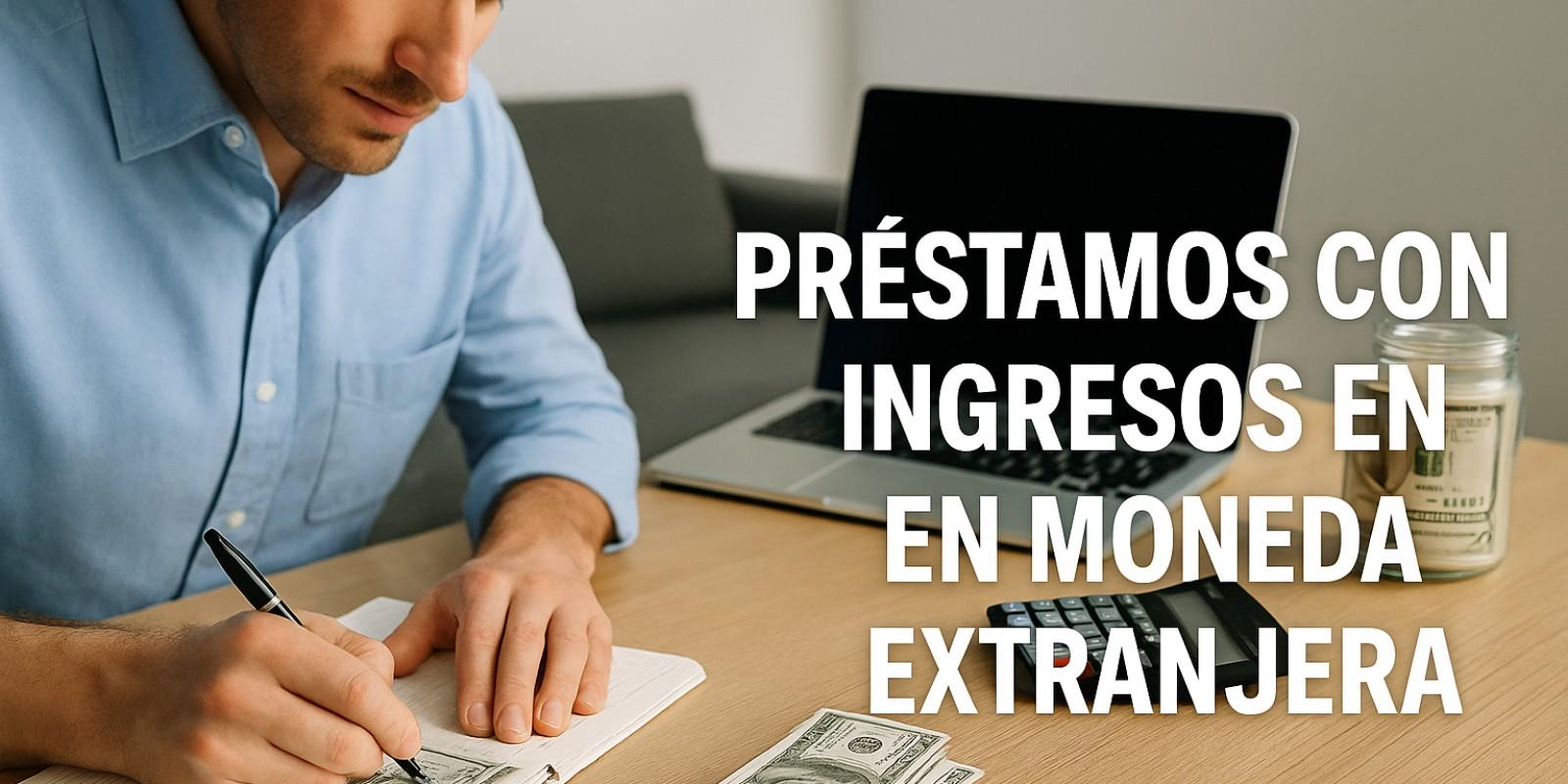 Préstamos con ingresos en moneda extranjera
