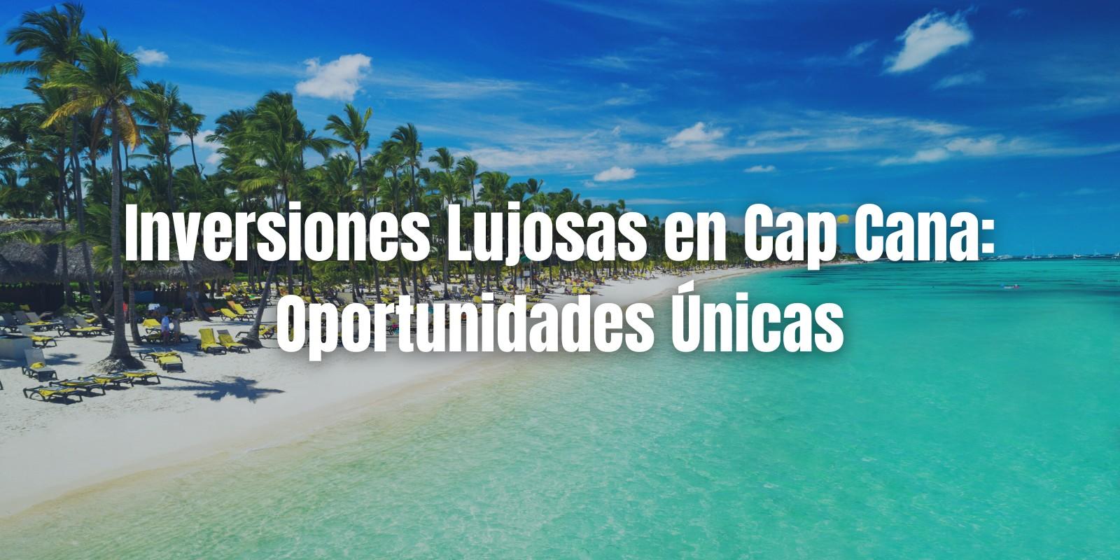 Inversiones Lujosas en Cap Cana: Oportunidades Únicas